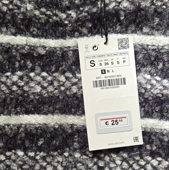 NWT Zara Sweater Vest - Picture 2 of 3